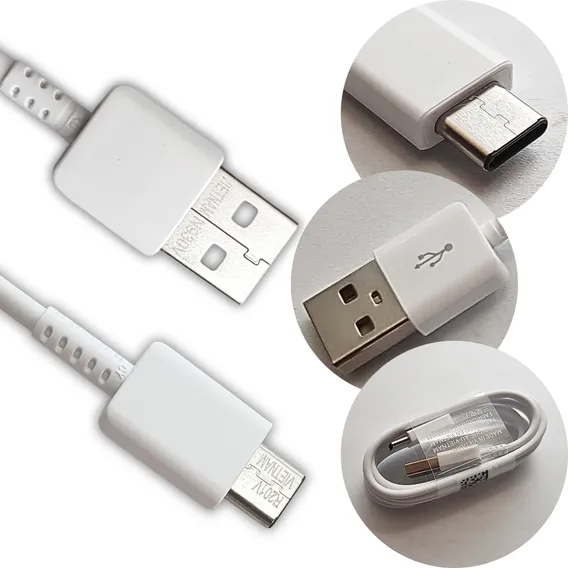 Cabo Usb Tipo C Samsung M20 M30 A20 A30 A50 Tab S8 S9 Note Foto 1