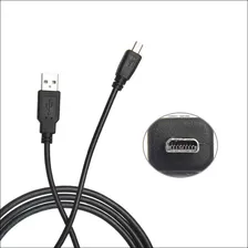 Cabo Usb Uc-e6 Para Câmera Sony Cybershot Dsc-w630 Cor Preto Foto mini 4