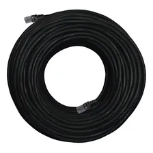 Cabo Utp Furukawa Cat6 Crimpado Rj45 Preto Rede 120 Metros Foto mini 2