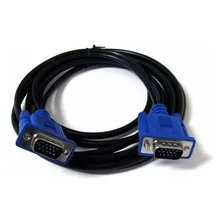Cabo Vga 5 Metros Blindado Projetor Tv Lcd Monitor Pc Db15 Foto mini 1