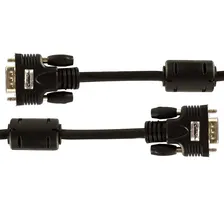 Cabo Vga Blindado Extensão Com Ferrite 1080p - 15 Metros Foto mini 3