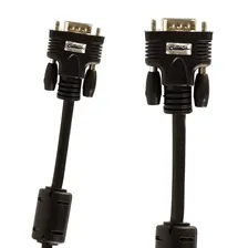 Cabo Vga Blindado Extensão Com Ferrite 1080p - 15 Metros Foto mini 1