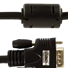 Cabo Vga Blindado Extensão Com Ferrite 1080p - 15 Metros Foto mini 4