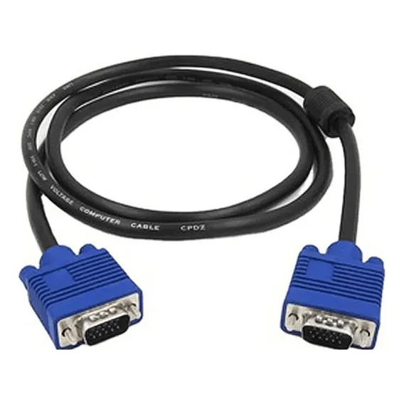 Cabo Vga Para Vga Macho 1,5 Metros 15 Pinos Cabo Vga Foto 1