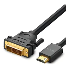 Cabo Vídeo Ugreen Hdmi P/dvi(24+1) Macho 1.5metros Preto Foto  mini 1