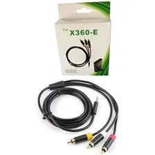 Cabo Xbox 360 Super Slim Audio E Video Av Imagem Som 360e Foto mini 2