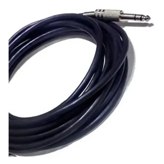 Cabo Xlr Macho P10 Stereo Plug Conector Canon 10m Balanceado Foto 1