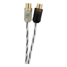 Cabo Y Rca Taramps 1 Macho 2 Fêmeas 1M/2F 30cm Banhado a Ouro Double Injetado Stereo Som Automotivo Foto mini 4