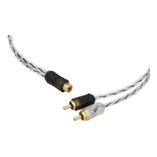 Cabo Y Rca Taramps 2Macho 1 Femea 1f/2m Banhado A Ouro 30cm 1 Fêmea 2 Machos Double Injetado Stereo Som Automotivo Foto mini 4