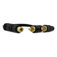 Cabo Y Rca Techone 2 Machos 1 Fêmea 4mm Som Automotivo Foto mini 4