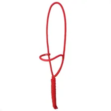 Cabresto Cavalo Corda Poli Regulagem Cor Vermelho Foto  mini 1