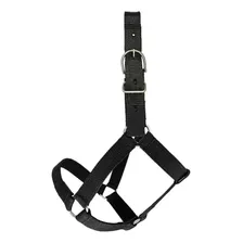 Cabresto Cavalo Nylon Vaquejada Quarto De Milha Mangalarga Cor Preto Foto mini 1