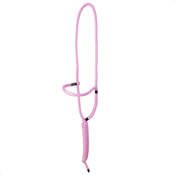 Cabresto Corda Poli Cavalo Quarto De Milha Mangalarga Cor Rosa Foto 1