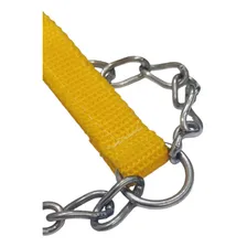 Cabresto Inox Barrato Corrente Para Carneiro Bonde Cabrito Cor Amarelo Tamanho Padrao Foto mini  3