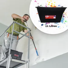 Caçamba Para Pintura Profissional Balde Preto 11L Reforçado Foto mini 3
