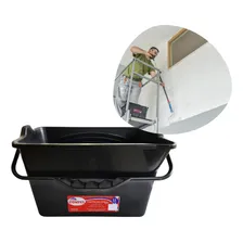 Caçamba Para Pintura Profissional Balde Preto 11L Reforçado Foto mini 1