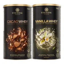 Cacao Whey + Vanilla Whey - Grande - Essential Nutrition - Whey Isolado + Hidrolisado Foto mini 1