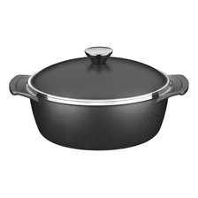 Caçarola Alumínio Antiaderente Lyon 24cm 3,7l Tramontina Cor Preta Foto mini 1