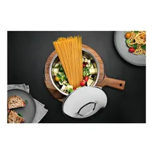 Caçarola Funda 20cm Inox Tramontina Allegra Fundo Triplo Foto mini 4