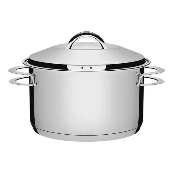Caçarola Funda Tramontina 28cm Solar Fundo Triplo 8,4 Litros Cor Inox Foto 1