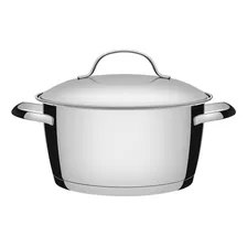 Caçarola Funda Tramontina Aço Inox Fundo Triplo Allegra 18cm Foto mini 1