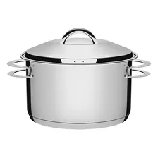 Caçarola Funda Tramontina Aço Inox Fundo Triplo Solar 16cm Foto  mini 1