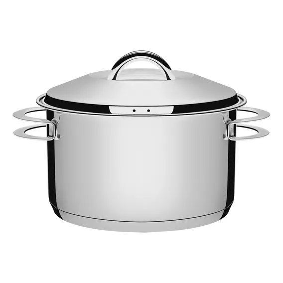 Caçarola Funda Tramontina Aço Inox Fundo Triplo Solar 16cm Foto 1