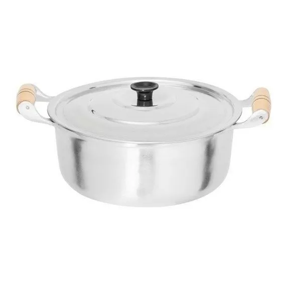 Caçarola Grande Nº 36 Aluminio Fundido Batido Grosso 11,5 L Foto 1
