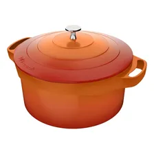 Caçarola Le Cook 32 Cm Capas De Silicone Para Alças Lc1805 Cor Laranja Foto mini 1