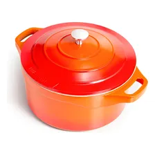 Caçarola Le Cook Antiaderente Premier Orange 24cm Laranja Foto mini 4