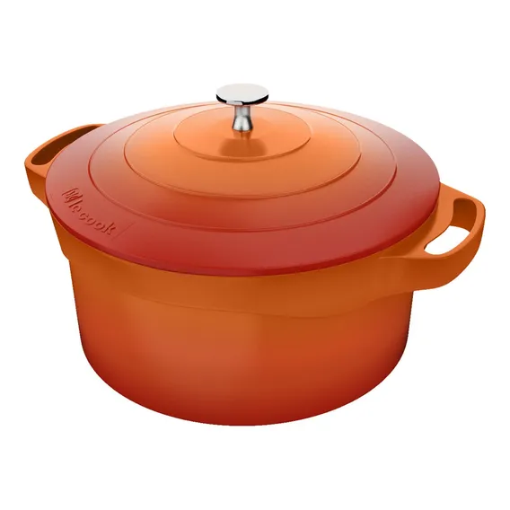 Caçarola Le Cook Antiaderente Premier Orange 24cm Laranja Foto 1