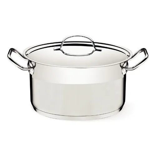 Caçarola Panela Tramontina Professional Funda 20cm 3,6l Inox Cor Aço inox Foto 1