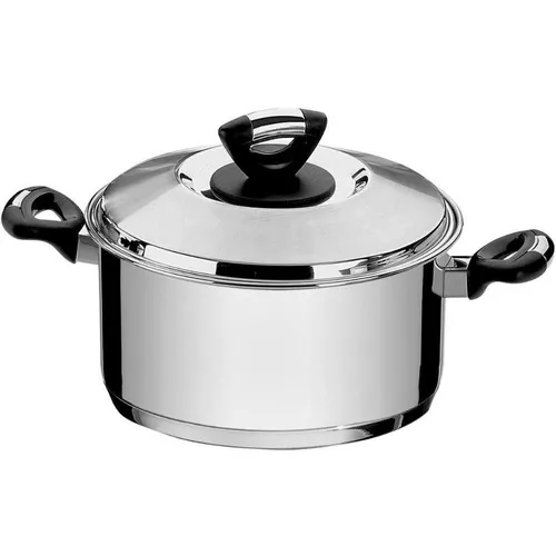 Caçarola Rasa Aço Inox 20 Cm Solar Baquelite Tramontina Foto 1