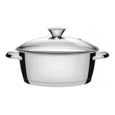 Caçarola Rasa Tramontina 62653224 Allegra 22cm 3.3l Aço Inox Foto  mini 1