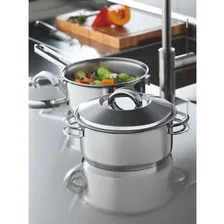 Caçarola Rasa Tramontina Aço Inox Fundo Triplo Solar 24cm Foto mini 3