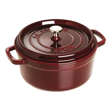 Caçarola Staub Redonda Em Ferro Fundido Vermelho 26cm Foto mini 1