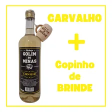 Cachaça Artesanal Carvalho Golim De Minas Garrafa 750ml Foto mini 3