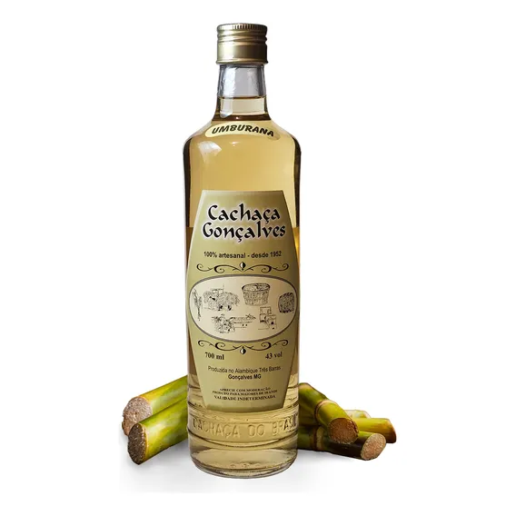 Cachaça Artesanal Gonçalves Umburana De Alambique Mineira Foto 1