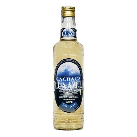 Cachaça Artesanal Lua Azul Amburana 670 Foto 1