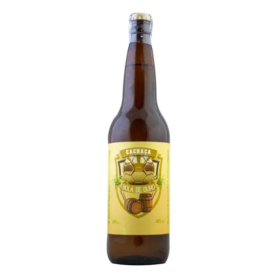 Cachaça Bola De Ouro 600ml Foto 1