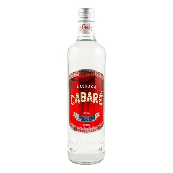 Cachaça Cabare Prata 700ml Foto 1