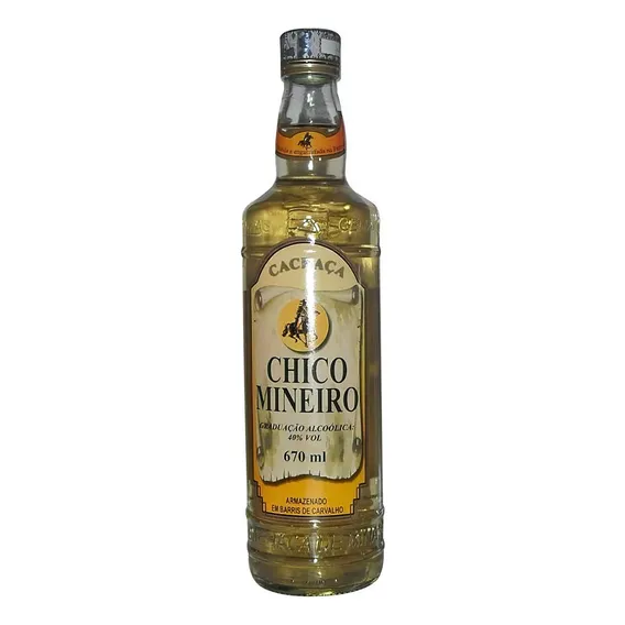 Cachaça Chico Mineiro Ouro 700 Foto 1