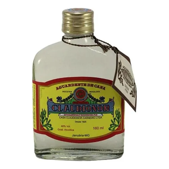 Cachaça Claudionor 160ml Foto 1