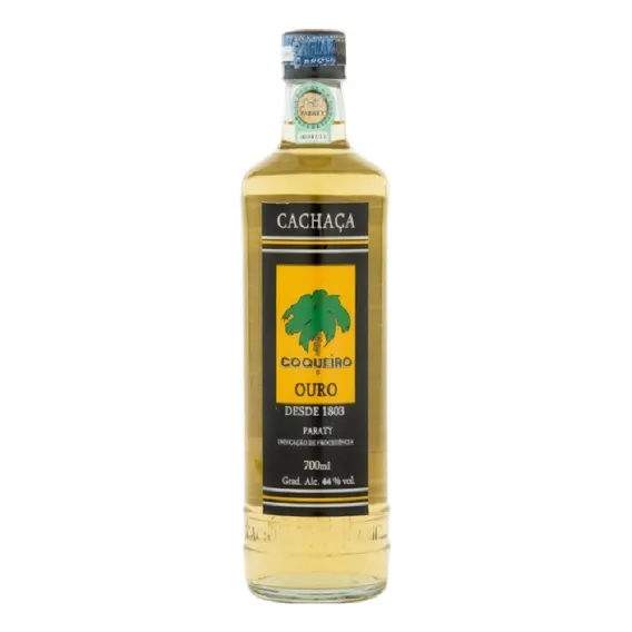 Cachaça Coqueiro Ouro 700ml Foto 1
