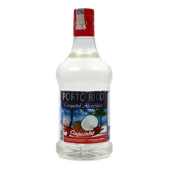 Cachaça Coquinho Porto Rico 940ml Foto 1