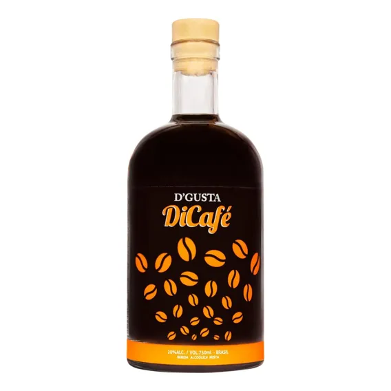Cachaça D´gusta Dicafé 750ml - Sabor Café Foto 1