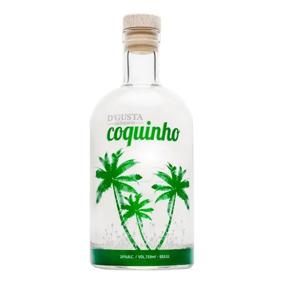 Cachaça D'gusta Coquinho 750ml Foto 1