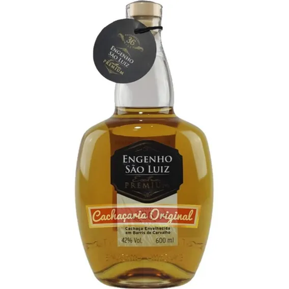 Cachaça Engenho São Luiz Extra Premium 600ml Foto 1