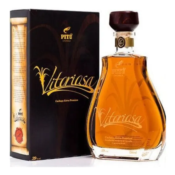 Cachaça Extra Pitú Vitoriosa Premium Garrafa 750ml Foto 1