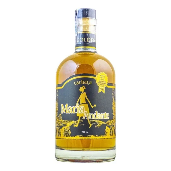 Cachaça Maria Andante Edição Especial Golden 750ml Foto 1